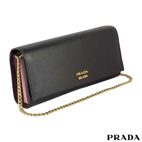 prada clutch saffiano|Saffiano Leather and Nylon Bags for Women .